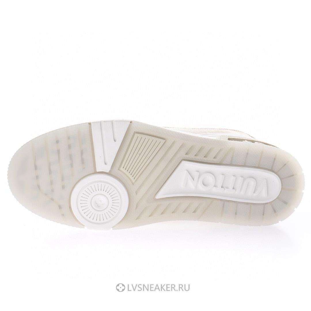 Louis Vuitton LV Trainer "Beige Monogram Demin" 1A8Z4W-2 Sneakers