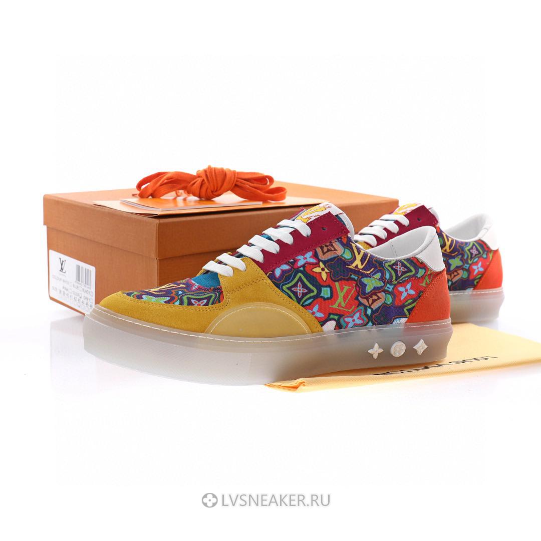 Louis Vuitton LV Ollie "Psychedelic Monogram Canvas and Leather" 1A8Q6L Sneakers