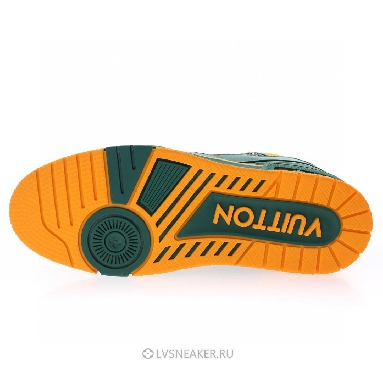 Louis Vuitton LV Trainer "Green Orange Monogram" 1A8WFR Sneakers