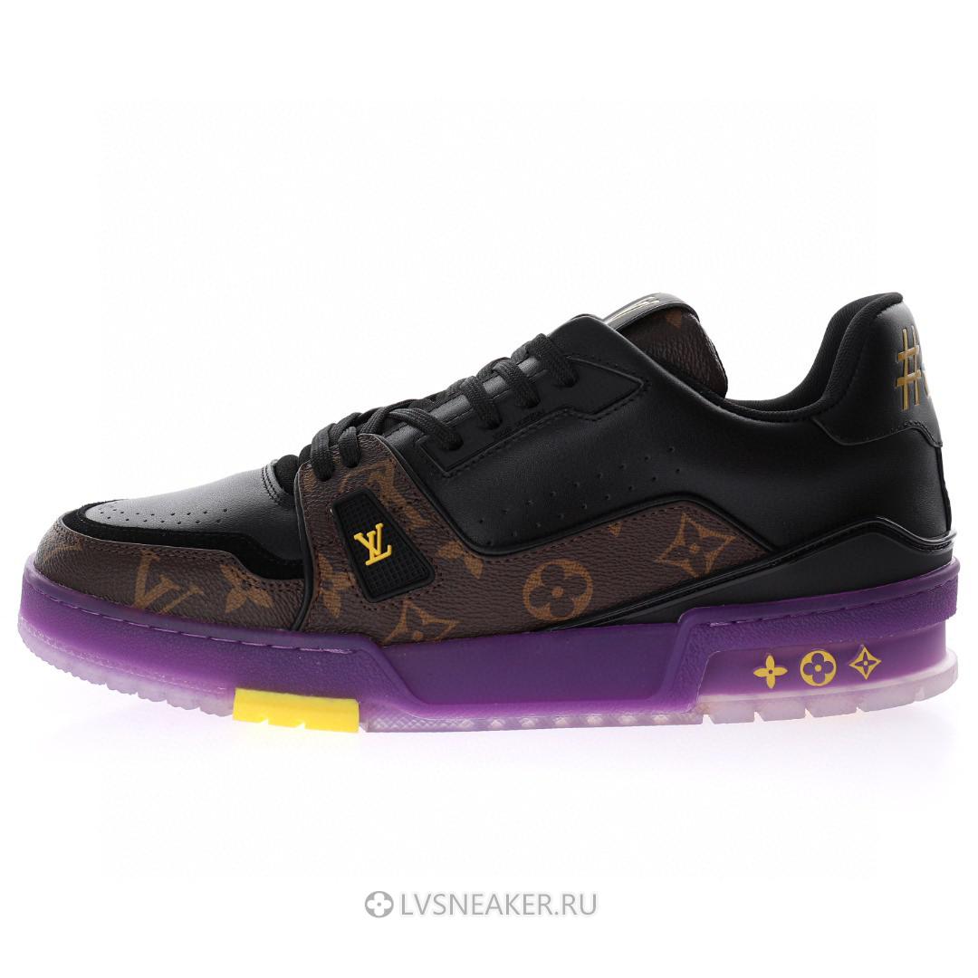 Louis Vuitton LV Trainer "Monogram Purple" 1A8WJI Sneakers