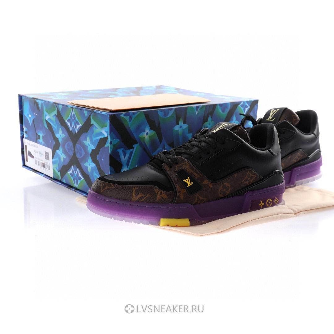 Louis Vuitton LV Trainer "Monogram Purple" 1A8WJI Sneakers