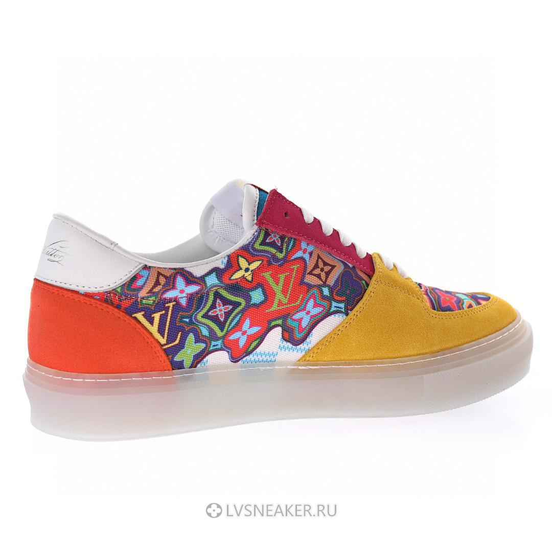 Louis Vuitton LV Ollie "Psychedelic Monogram Canvas and Leather" 1A8Q6L Sneakers