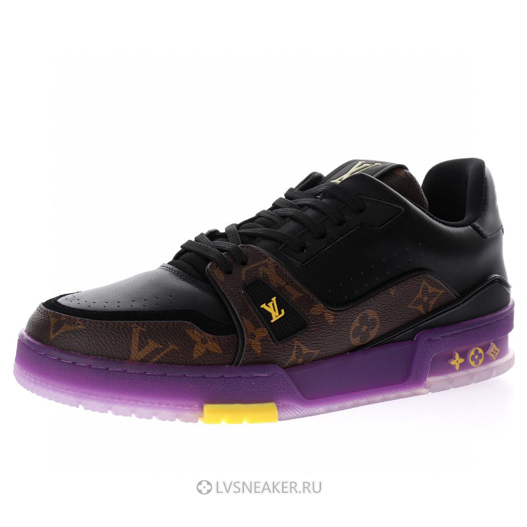 Louis Vuitton LV Trainer "Monogram Purple" 1A8WJI Sneakers