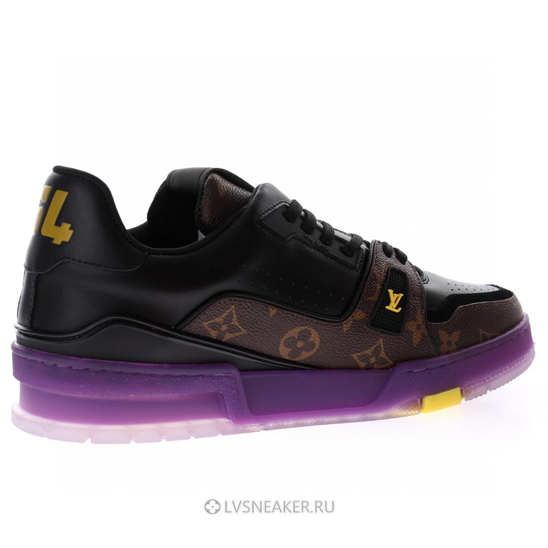 Louis Vuitton LV Trainer "Monogram Purple" 1A8WJI Sneakers