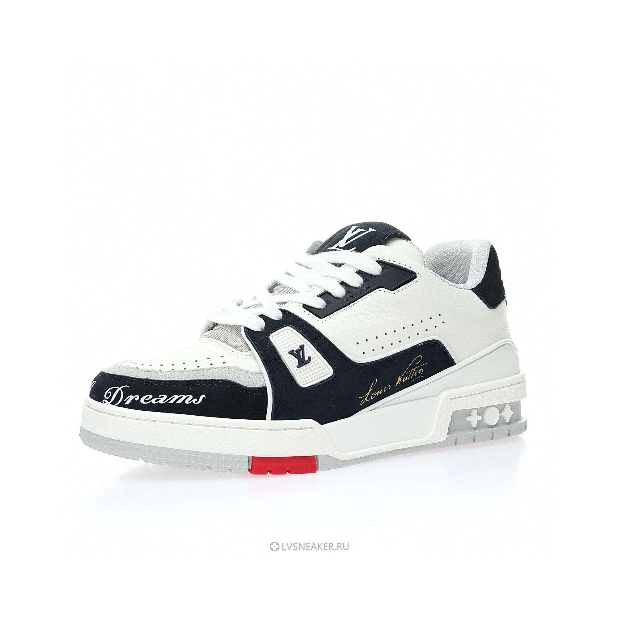 Louis Vuitton LV Trainer "New York Exclusive - White Leather" 1AC01Q Sneakers