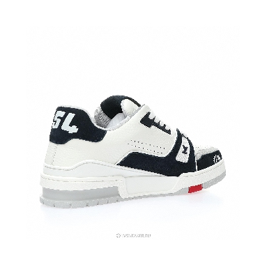 Louis Vuitton LV Trainer "New York Exclusive - White Leather" 1AC01Q Sneakers