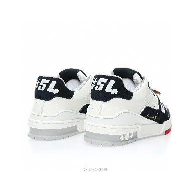 Louis Vuitton LV Trainer "New York Exclusive - White Leather" 1AC01Q Sneakers