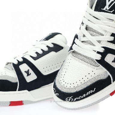 Louis Vuitton LV Trainer "New York Exclusive - White Leather" 1AC01Q Sneakers