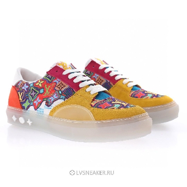 Louis Vuitton LV Ollie "Psychedelic Monogram Canvas and Leather" 1A8Q6L Sneakers