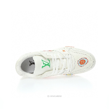 Louis Vuitton LV x Yayoi Kusam Trainer "White Print" 1ABD3G Sneakers