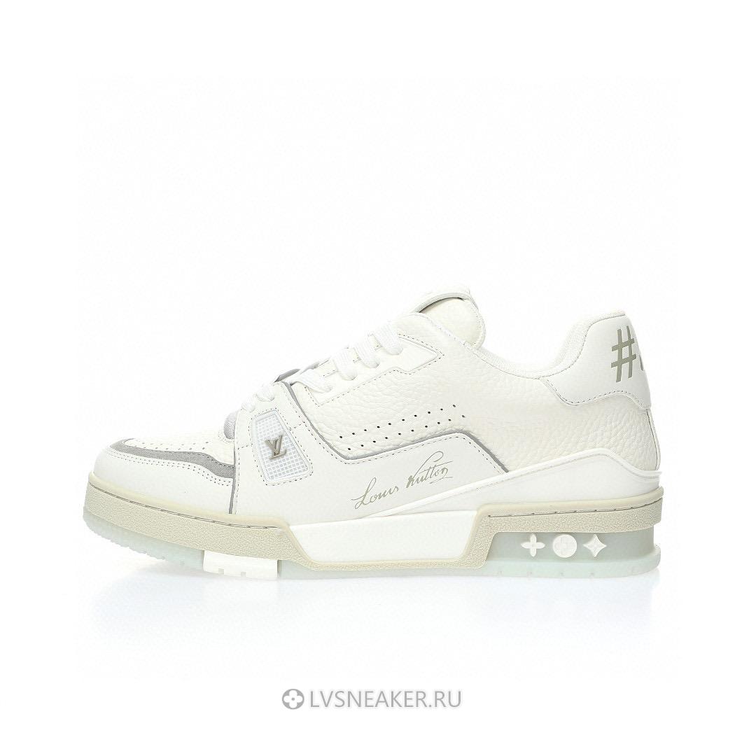 Louis Vuitton LV Trainer "White Grey" 1A8WAU-2 Sneakers