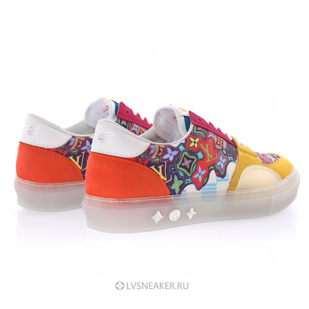Louis Vuitton LV Ollie "Psychedelic Monogram Canvas and Leather" 1A8Q6L Sneakers