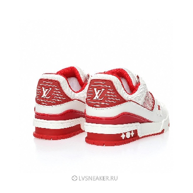 Louis Vuitton LV x LADY PINK Trainer 350 "White Red" 1A9V5M Sneakers