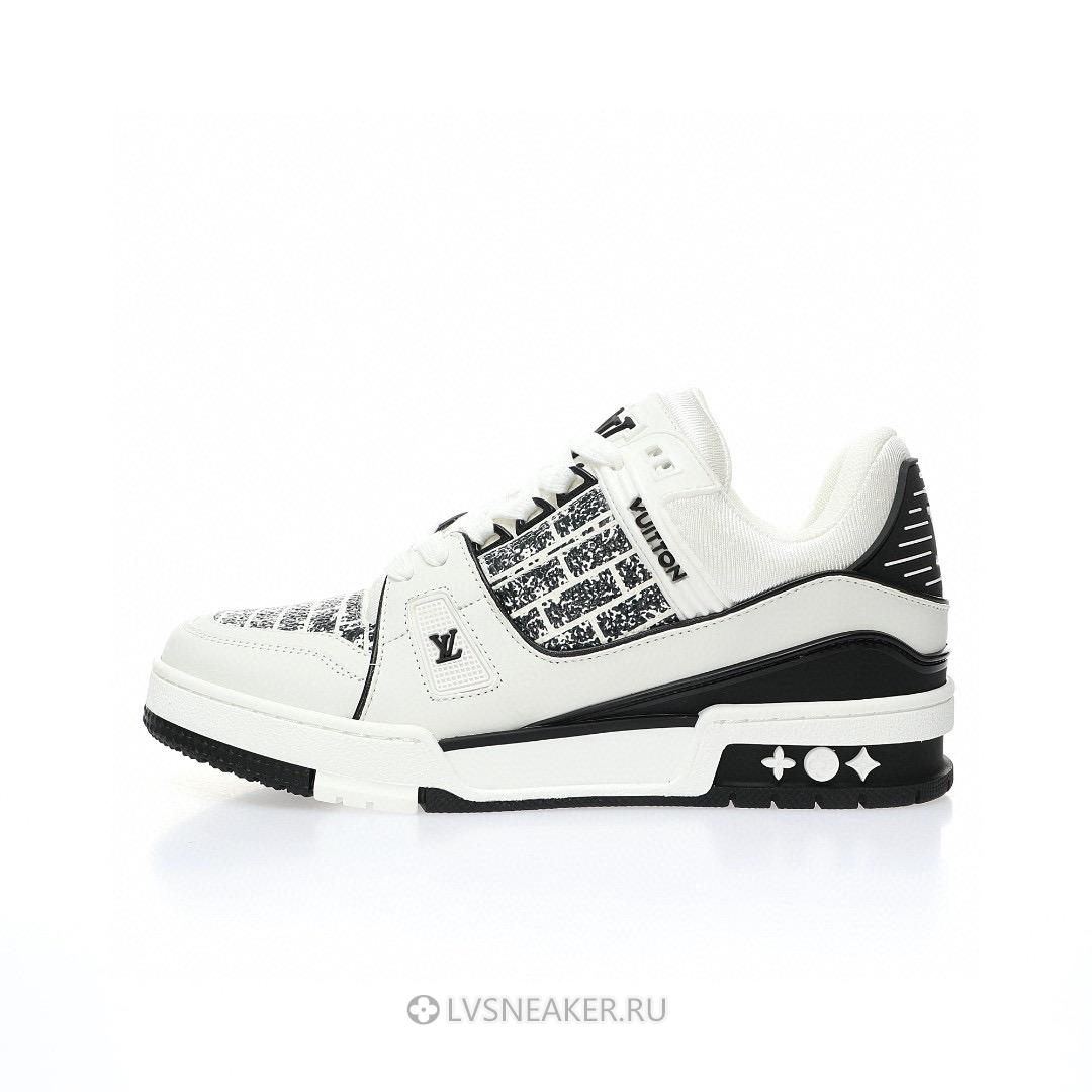 Louis Vuitton LV Trainer "White Black" 1A9V5M-4 Sneakers