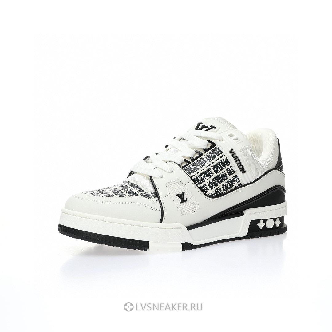 Louis Vuitton LV Trainer "White Black" 1A9V5M-4 Sneakers