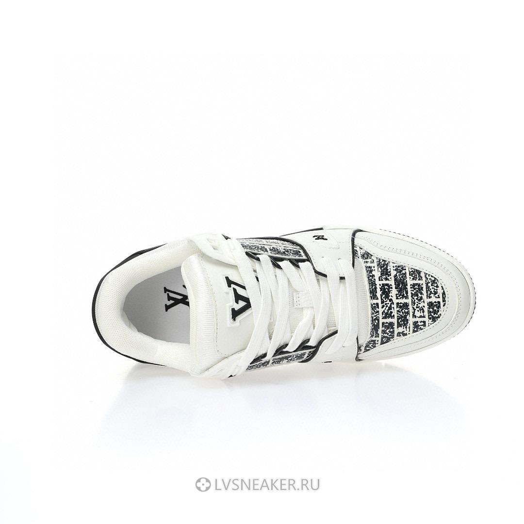Louis Vuitton LV Trainer "White Black" 1A9V5M-4 Sneakers