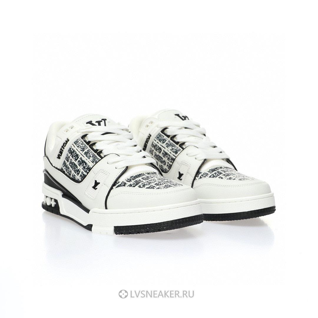 Louis Vuitton LV Trainer "White Black" 1A9V5M-4 Sneakers