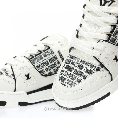 Louis Vuitton LV Trainer "White Black" 1A9V5M-4 Sneakers