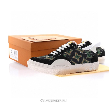 Louis Vuitton LV Ollie "Black Green Yellow" 1A8Q71 Sneakers