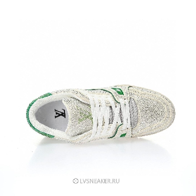 Louis Vuitton LV Trainer "Green Strass" 1AARLG Sneakers