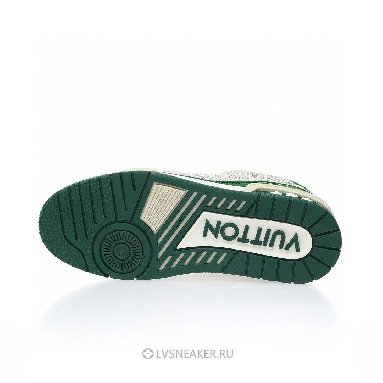 Louis Vuitton LV Trainer "Green Strass" 1AARLG Sneakers