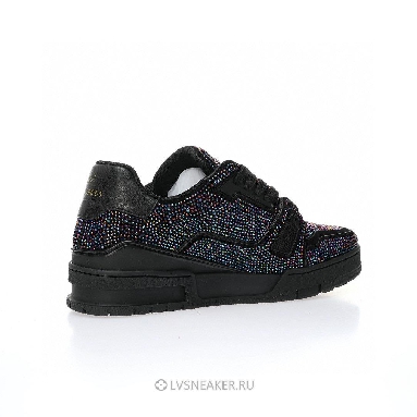 Louis Vuitton LV Trainer "Black Crystals" 1A815L Sneakers