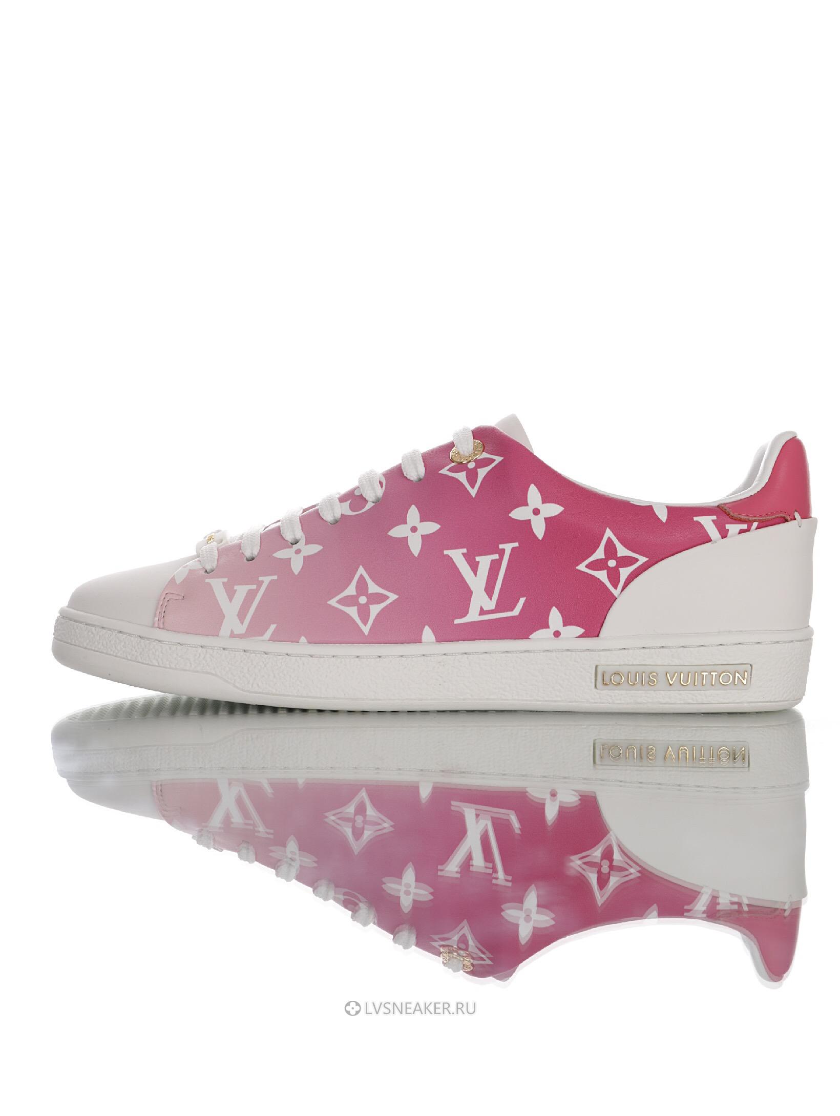 Louis Vuitton LV Frontrow "Pink Red" 1A87CA Sneakers