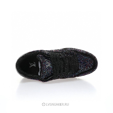 Louis Vuitton LV Trainer "Black Crystals" 1A815L Sneakers