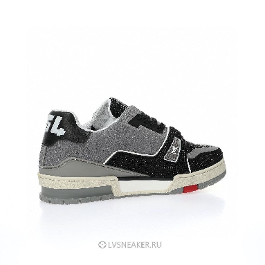 Louis Vuitton LV Trainer "Black Grey Crystal" 1AA6PV Sneakers