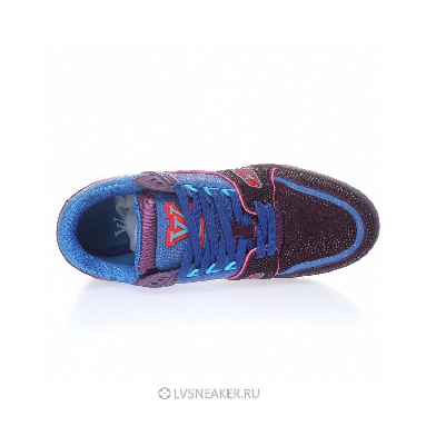 Louis Vuitton LV Trainer "Blue Purple with Crystals" 1A9JWH Sneakers