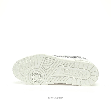 Louis Vuitton LV Trainer "White Crystals" 1AHTNL-2 Sneakers