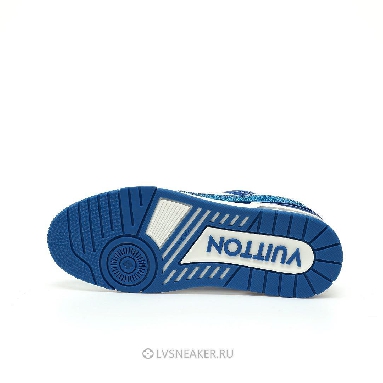Louis Vuitton LV Trainer "Blue Crystals" 1AC5AL-2 Sneakers