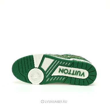 Louis Vuitton LV Trainer "Green Crystals" 1AARLE-2 Sneakers