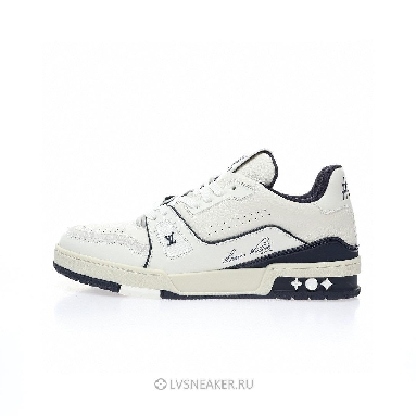 Louis Vuitton LV Trainer "#54 Signature White Marine" 1ABNIL Sneakers