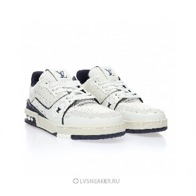 Louis Vuitton LV Trainer "#54 Signature White Marine" 1ABNIL Sneakers