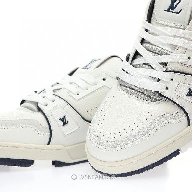 Louis Vuitton LV Trainer "#54 Signature White Marine" 1ABNIL Sneakers