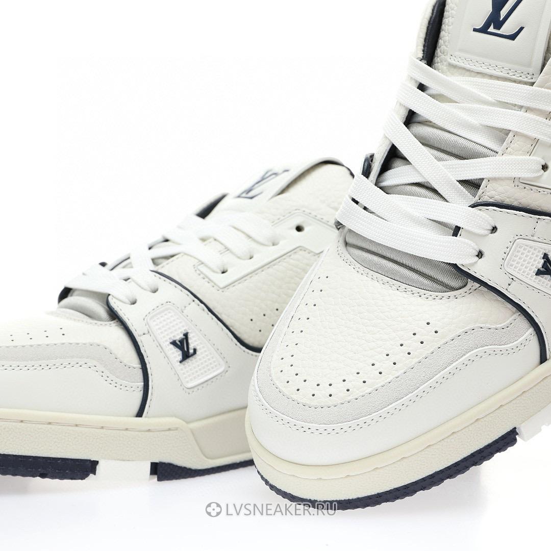 Louis Vuitton LV Trainer "#54 Signature White Marine" 1ABNIL Sneakers