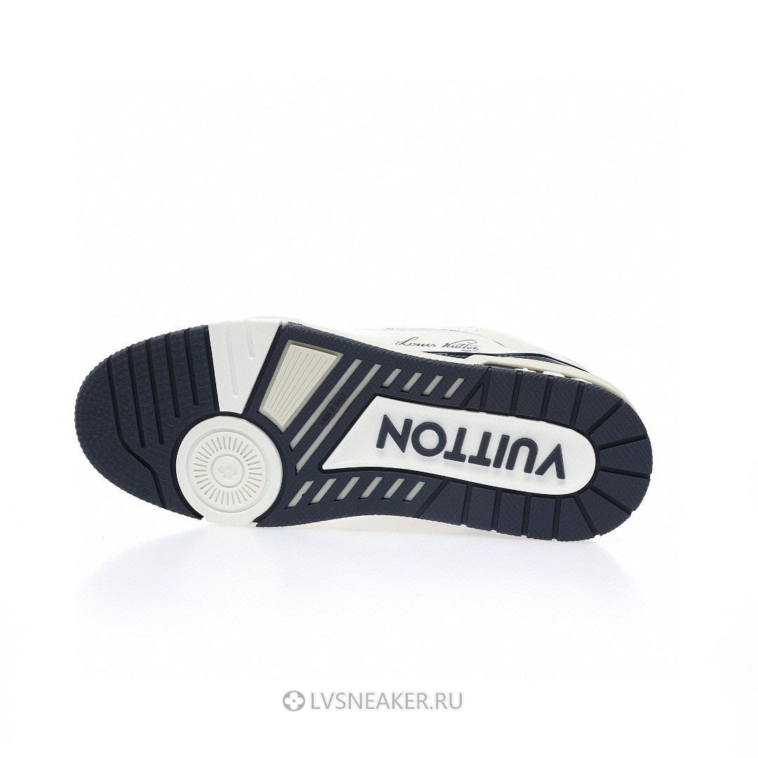 Louis Vuitton LV Trainer "#54 Signature White Marine" 1ABNIL Sneakers