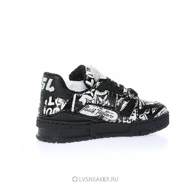 Louis Vuitton LV Trainer "Comic Motifs Black White" 1AB9WY Sneakers