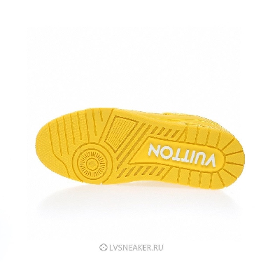 Louis Vuitton LV Trainer "Yellow Monogram" 1AARG2-2 Sneakers