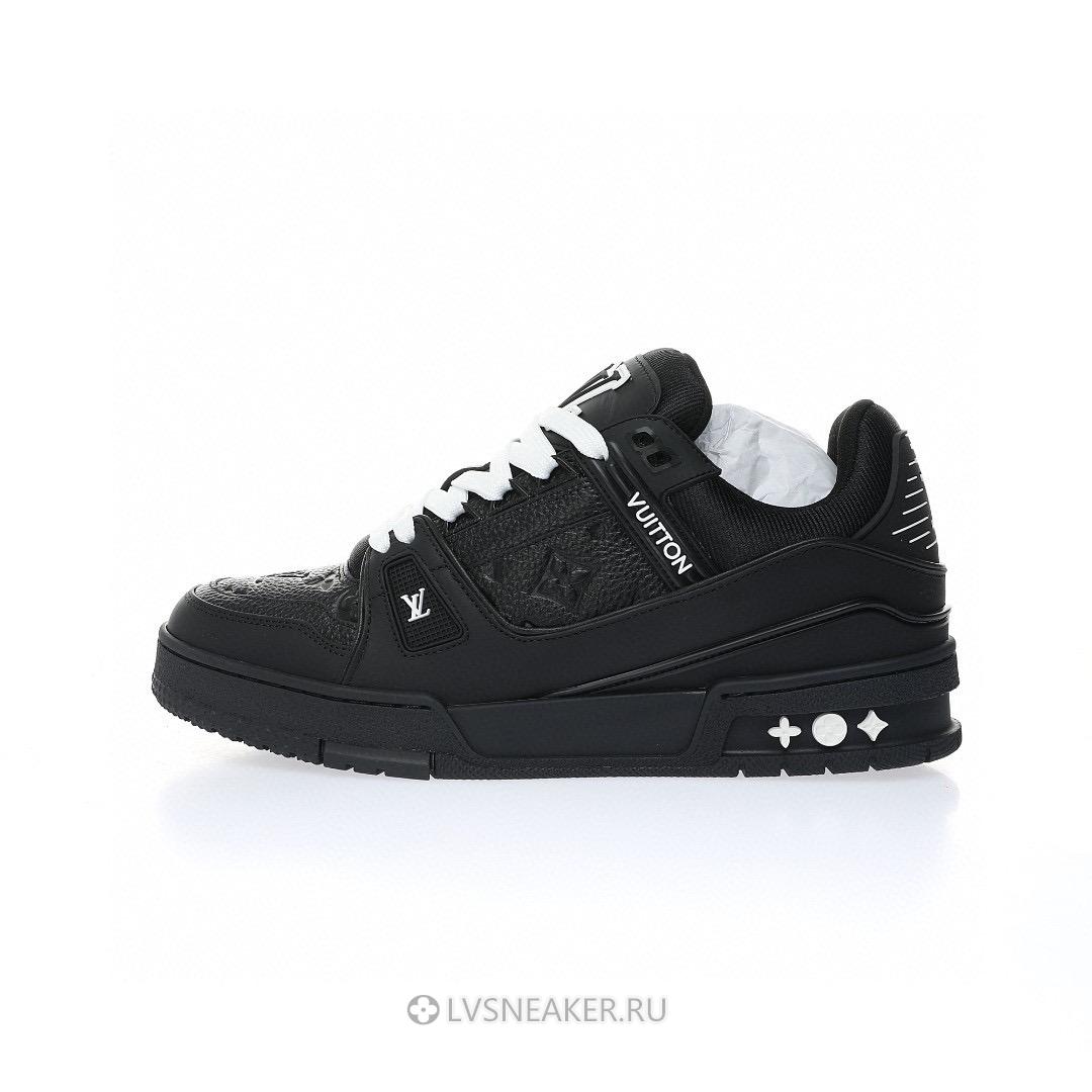 Louis Vuitton LV Trainer "Embossed Monogram - Black" 1AARF6 Sneakers