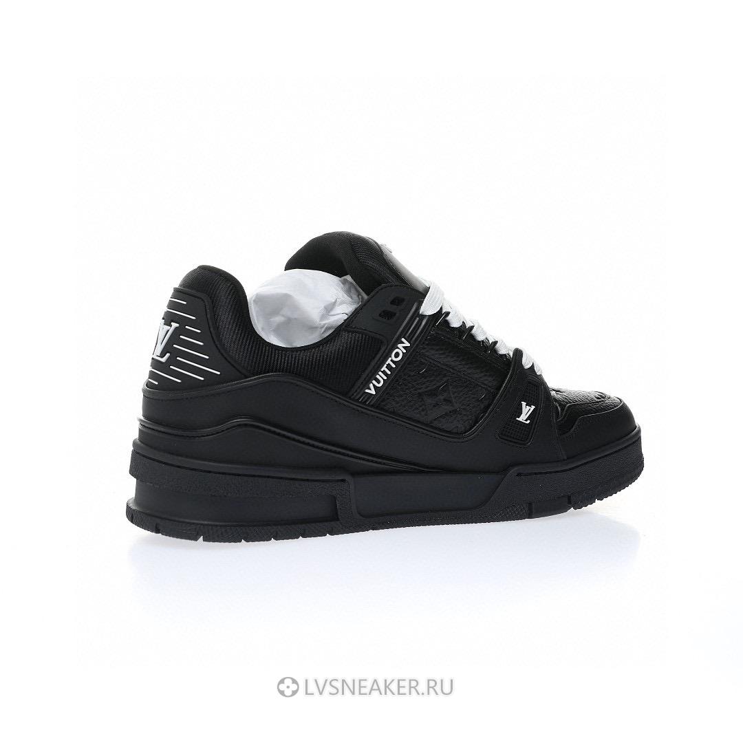 Louis Vuitton LV Trainer "Embossed Monogram - Black" 1AARF6 Sneakers