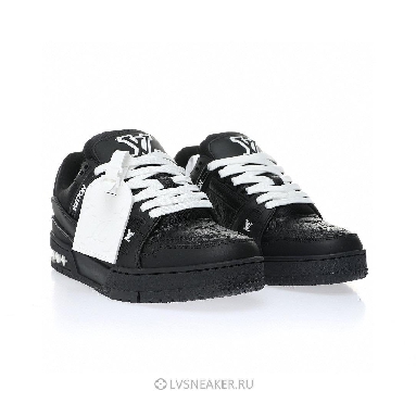 Louis Vuitton LV Trainer "Embossed Monogram - Black" 1AARF6 Sneakers