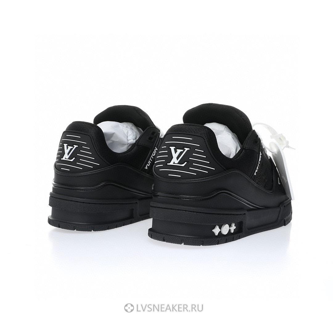 Louis Vuitton LV Trainer "Embossed Monogram - Black" 1AARF6 Sneakers