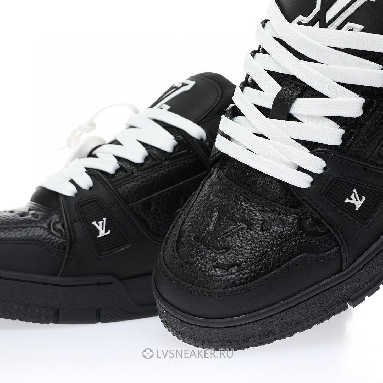 Louis Vuitton LV Trainer "Embossed Monogram - Black" 1AARF6 Sneakers