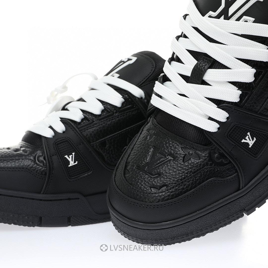 Louis Vuitton LV Trainer "Embossed Monogram - Black" 1AARF6 Sneakers