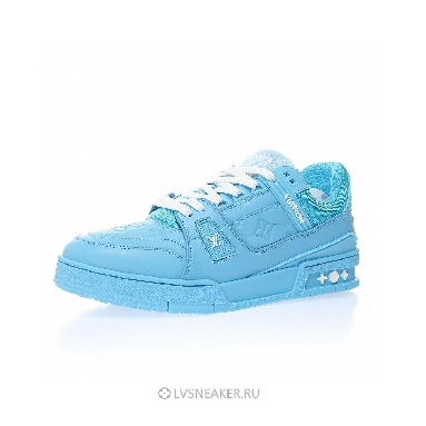 Louis Vuitton LV Trainer "Embossed Monogram - Blue" 1AARFF Sneakers