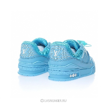 Louis Vuitton LV Trainer "Embossed Monogram - Blue" 1AARFF Sneakers