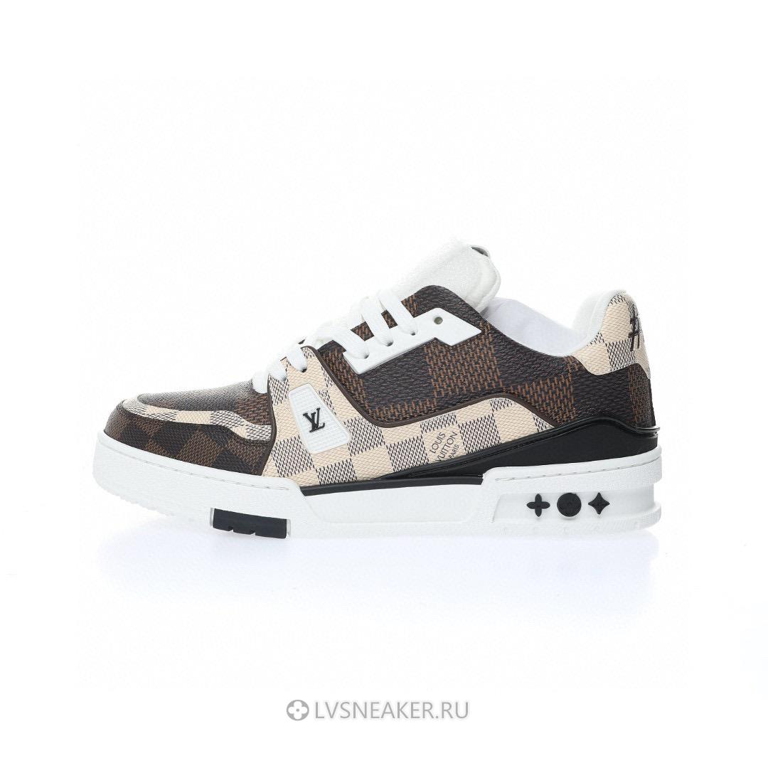 Louis Vuitton LV Trainer "#54 Damier Ebene Multi" 1AAST7 Sneakers
