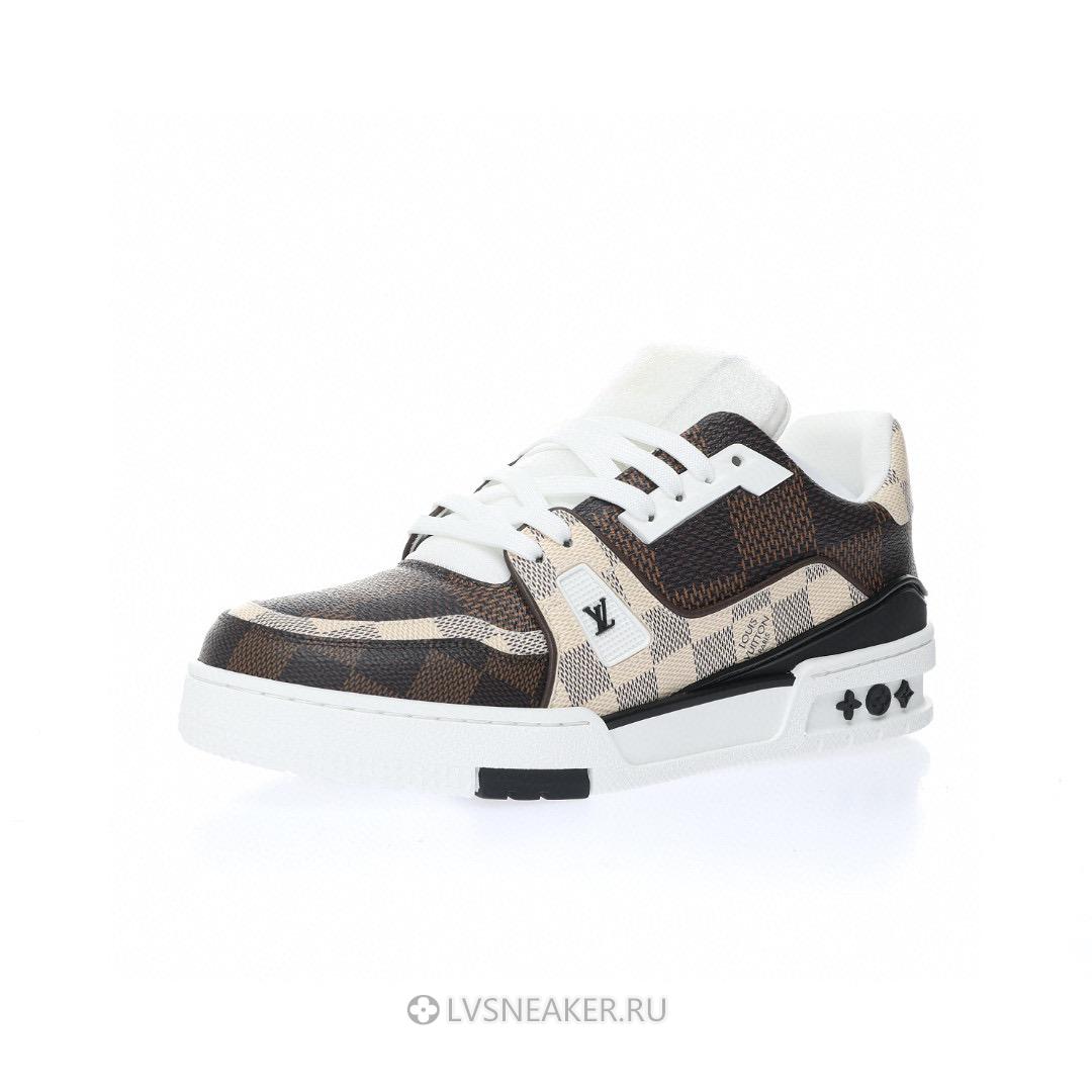Louis Vuitton LV Trainer "#54 Damier Ebene Multi" 1AAST7 Sneakers